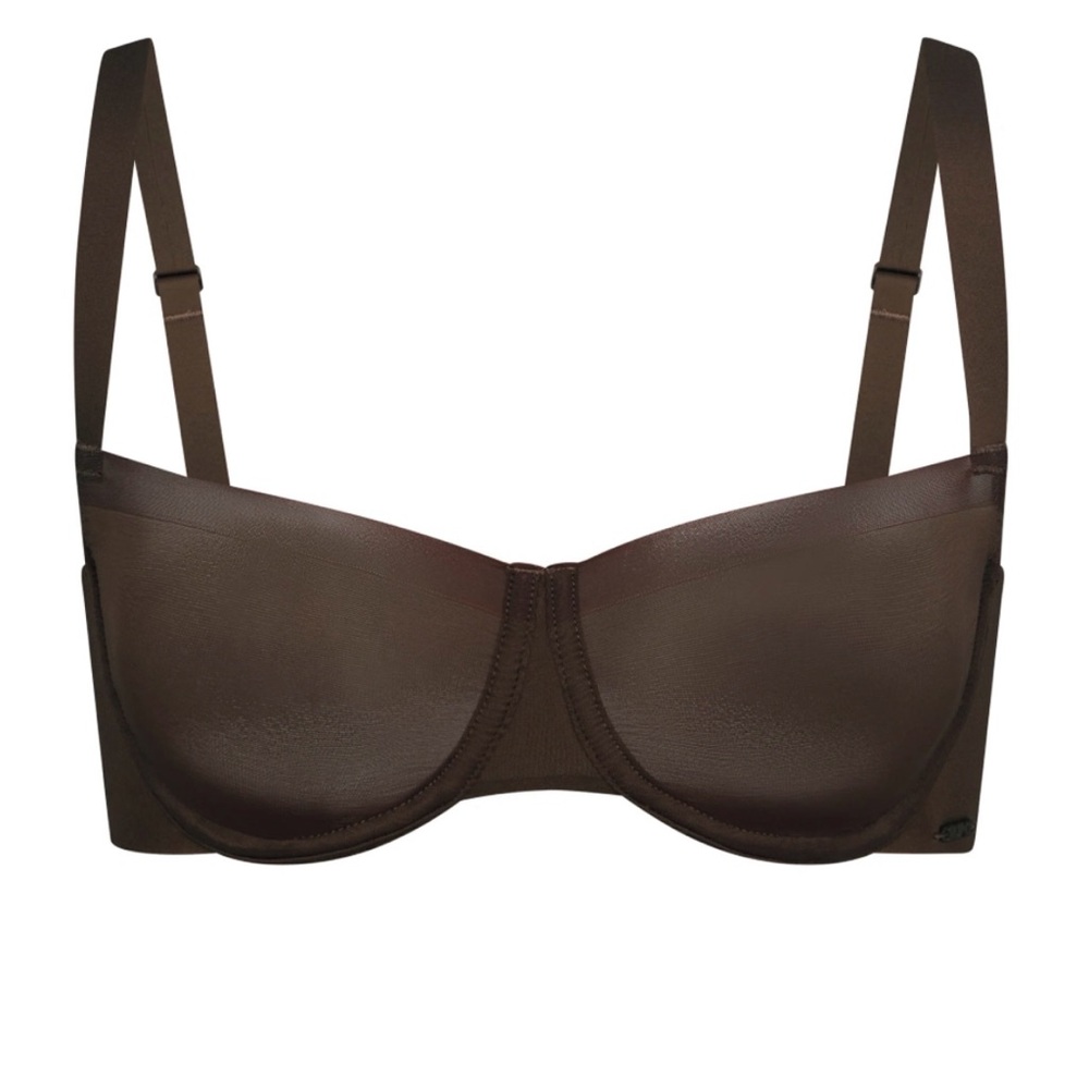 SKIMS Chocolate Brown Underwire Bra